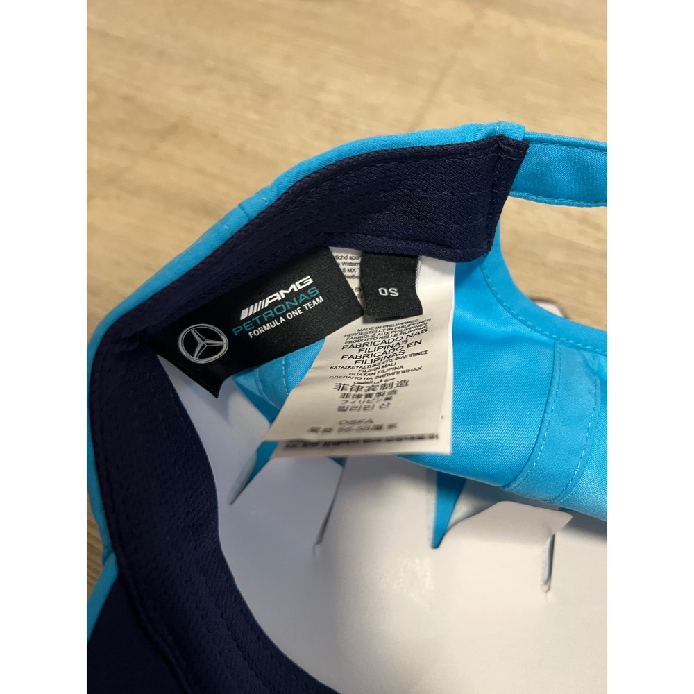 Mercedes AMG Petronas Formula One Team Formula 1 Hat‎ Blue 63 Monster Energy - Picture 9 of 11